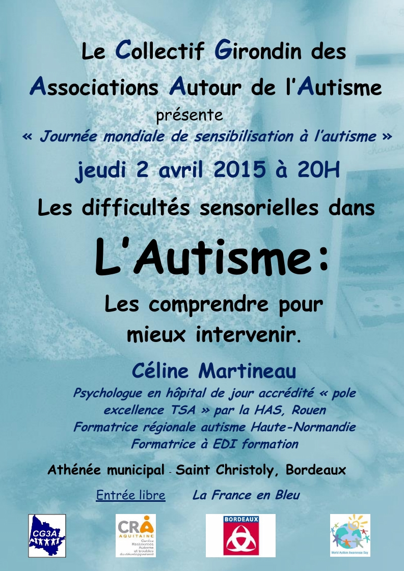 2 avril 2015 AUTISME Bordeaux